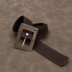 1dd993c3-a19e-4954-a256-9891f8a5c209 Cinto Hebilla Cuadrada Chocolate