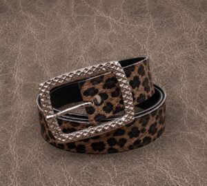 88c75b15-8d40-45da-85f5-c5dec148b3a4 Cinto Hebilla Cuadrada Animal Print