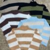 Sweater Rayado Manga Oxford