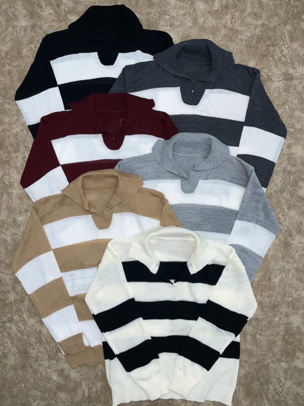 Sweater Chomba Rayada Fina