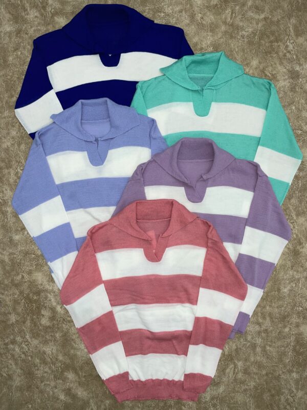 Sweater Chomba Rayada Fina