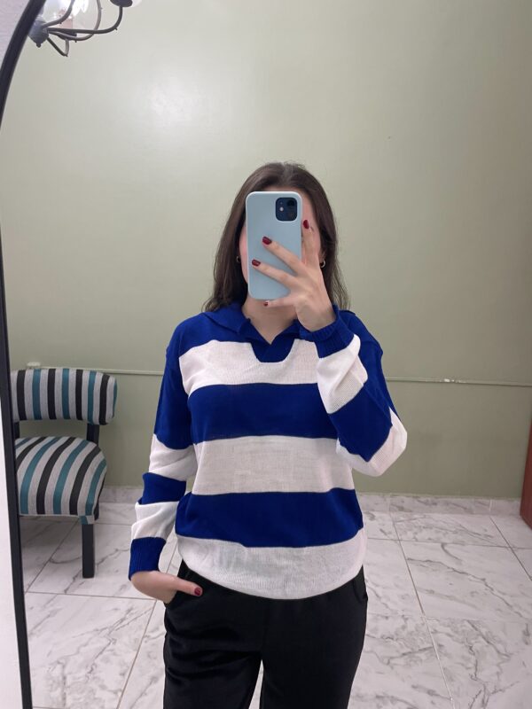 Sweater Chomba Rayada Fina