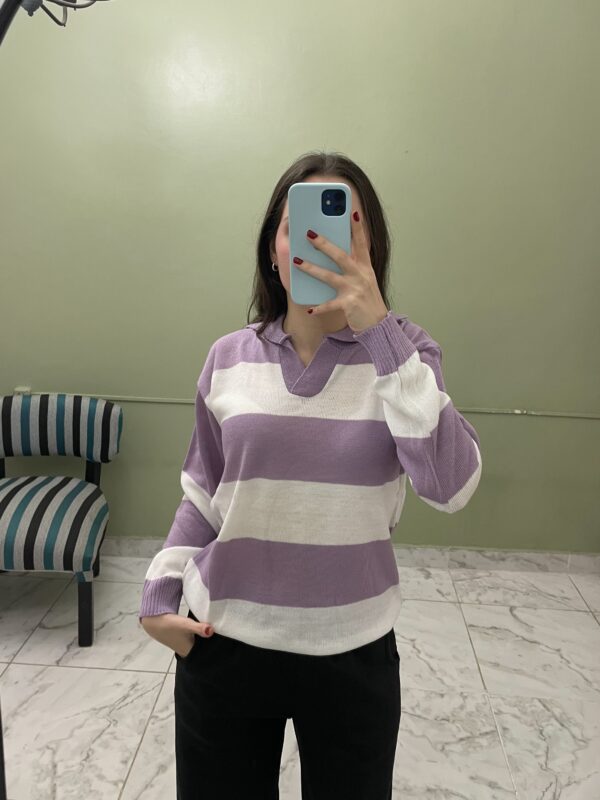Sweater Chomba Rayada Fina