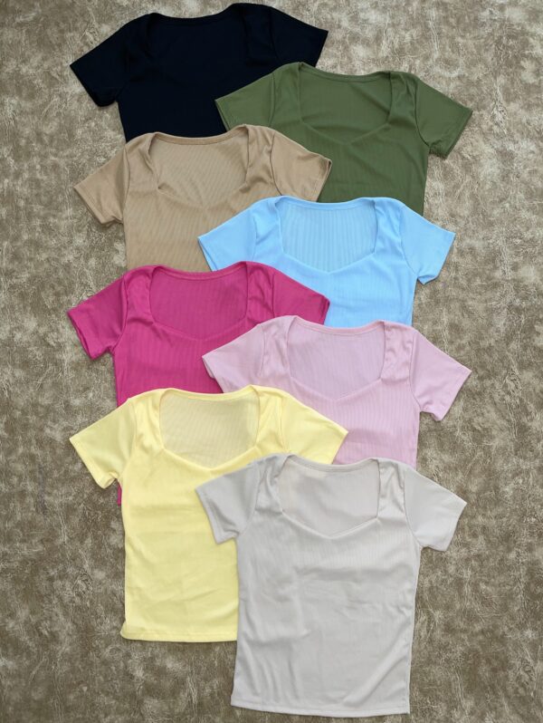Remeras Escote Corazón T.3/4