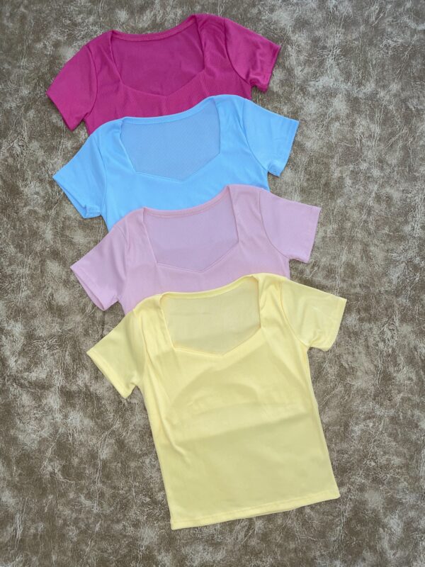 Remeras Escote Corazón T.3/4
