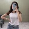 Remera Combinada Basica