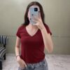 Remera Escote V