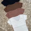 Remera Escote V