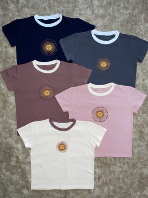 Remera Combinada Sol Arg