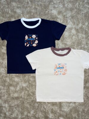 Remera Combinada Summer Vibes
