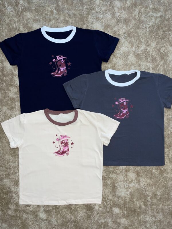 Remeras Combinadas Cowboy