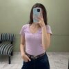 Remera Escote V