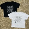 Baby Tee Araña Strass