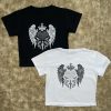 Baby Tee Corazon Strass