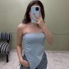 Strapless liso Pico