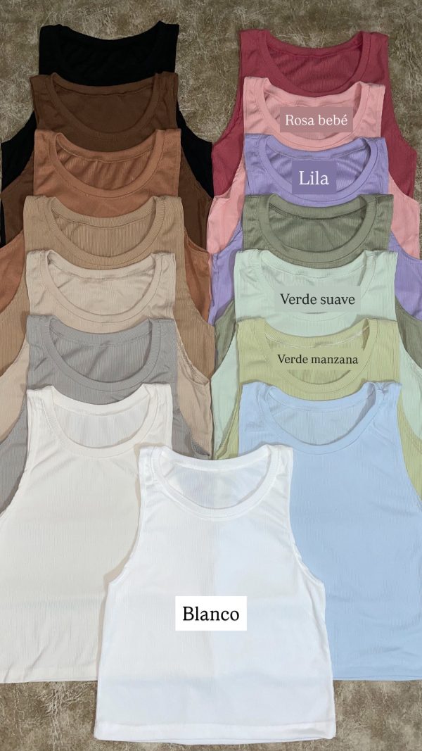 Musculosa Basica Lisa