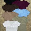Remeras Largas Escote V T.3/4