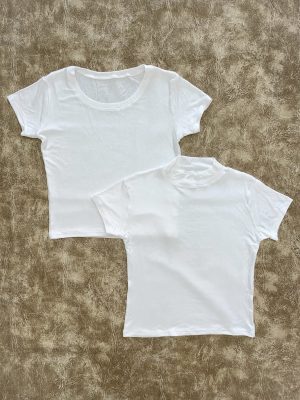 Remera Morley Fino Blanca