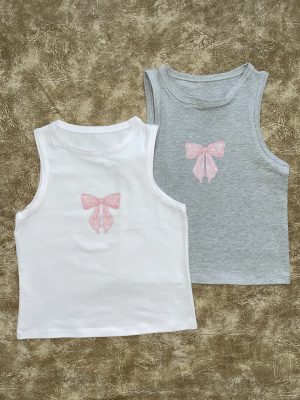 Musculosa Larga Moño