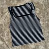 Musculosa Rayada Escote Cuadrado